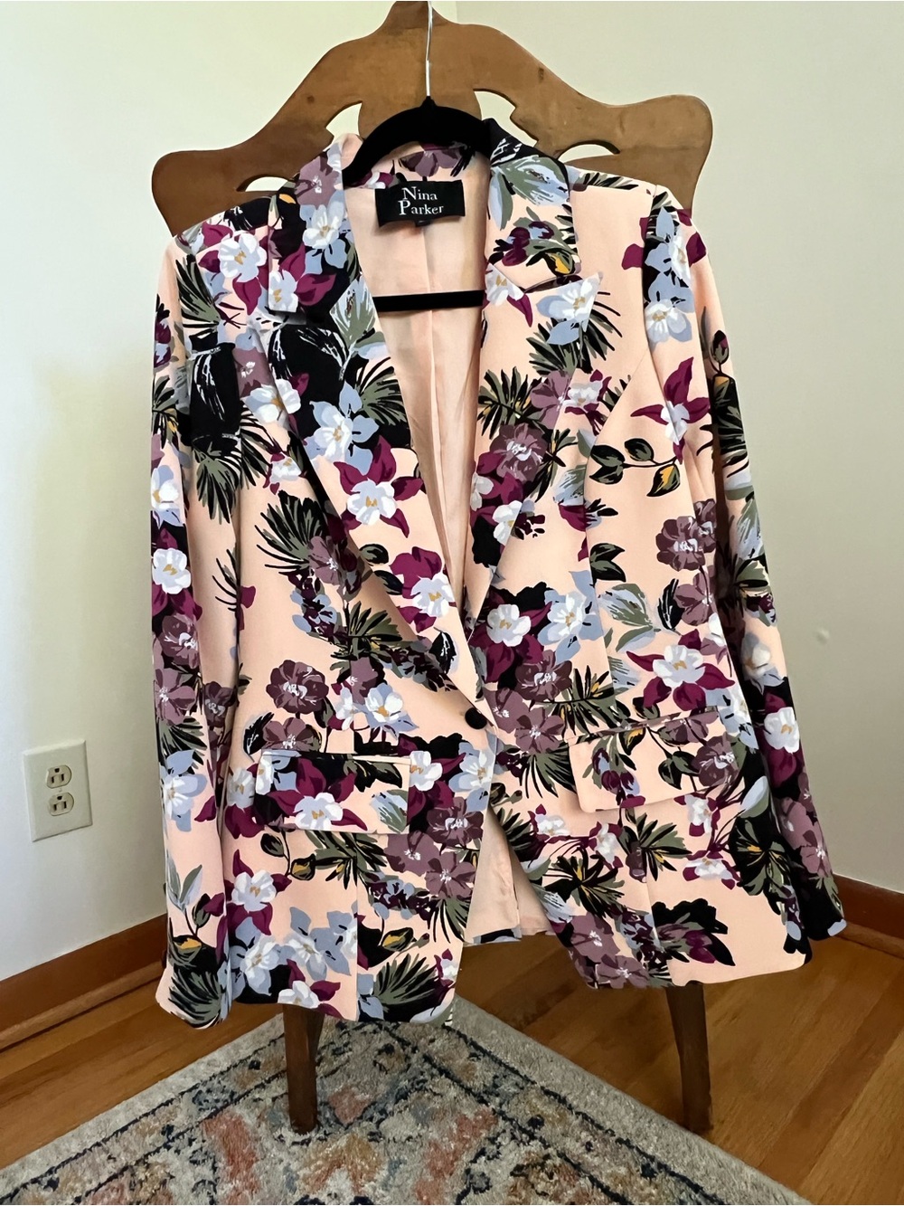 Nina Parker Floral Blazer
